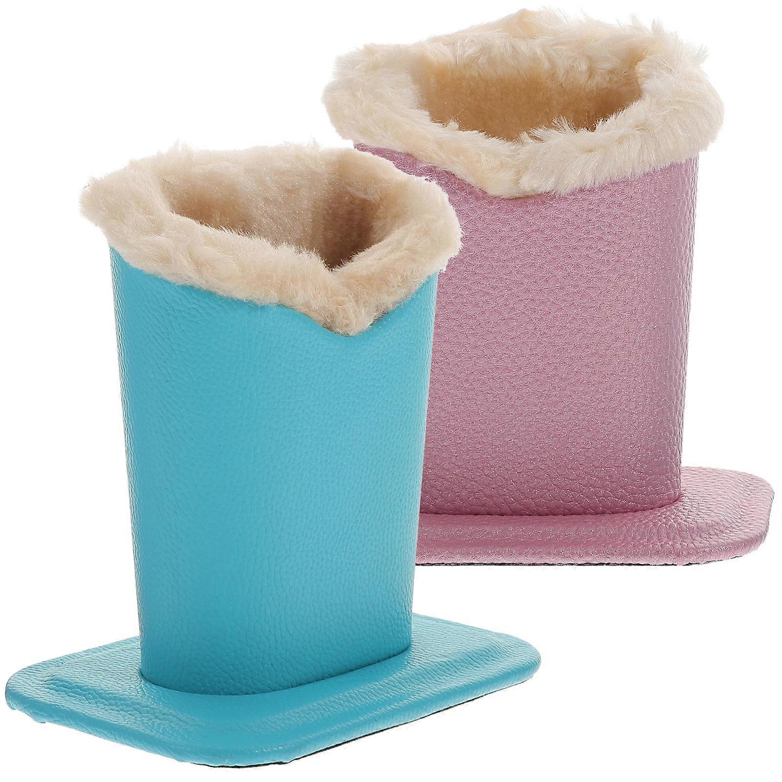 Eyeglass Holder Stand for Storage with Plush Lining 10Pcs