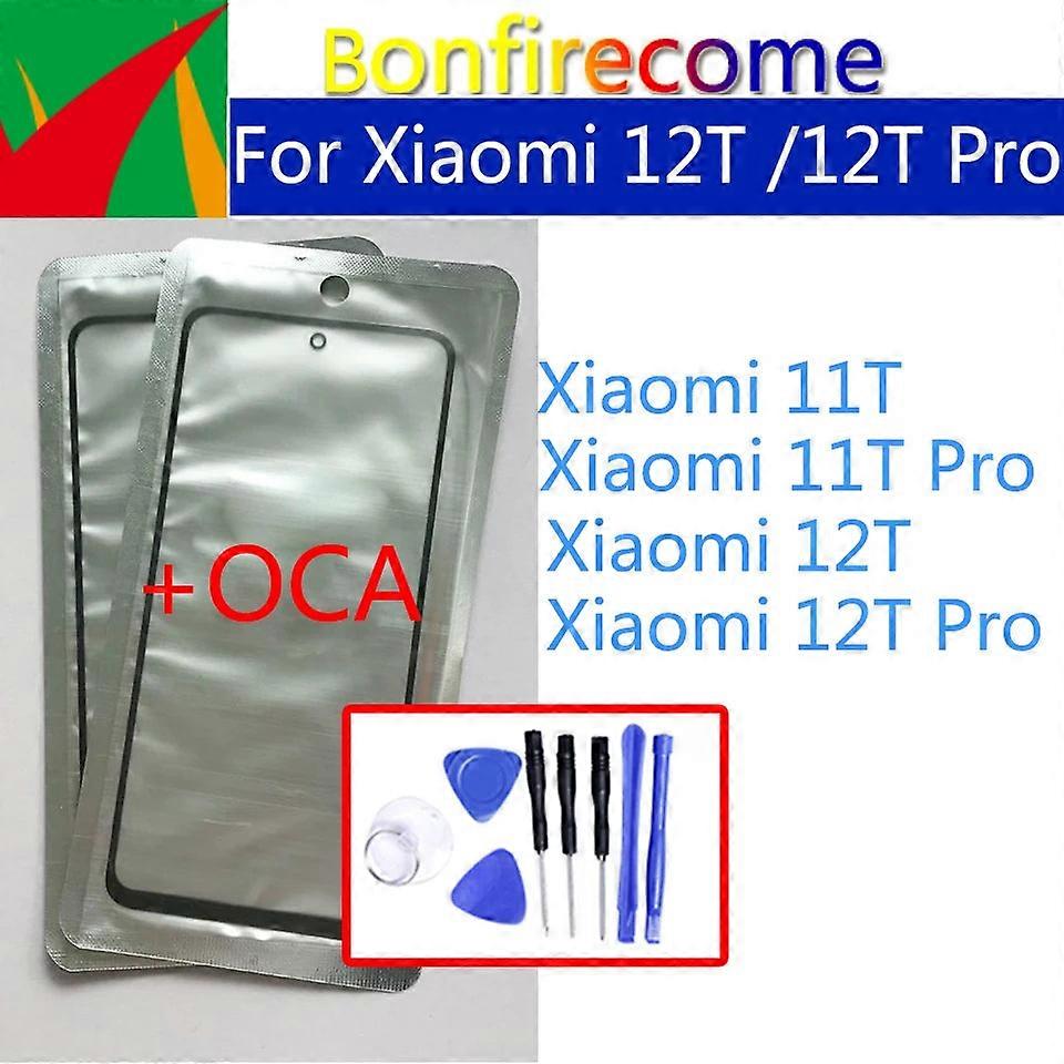 Xiaomi 11t/12t Pro Lcd Touch Screen Panel Front Glass With Oca Replacement