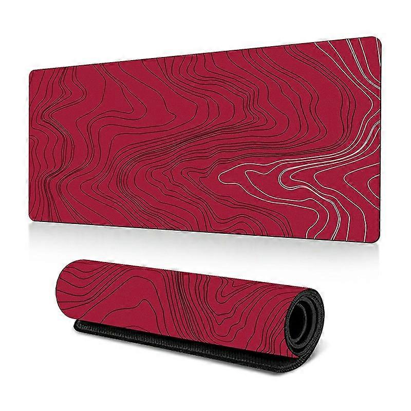 400*900*2mm Abstract Fluid Pattern Large Mouse Pad Rubber Computer Desktop Mat