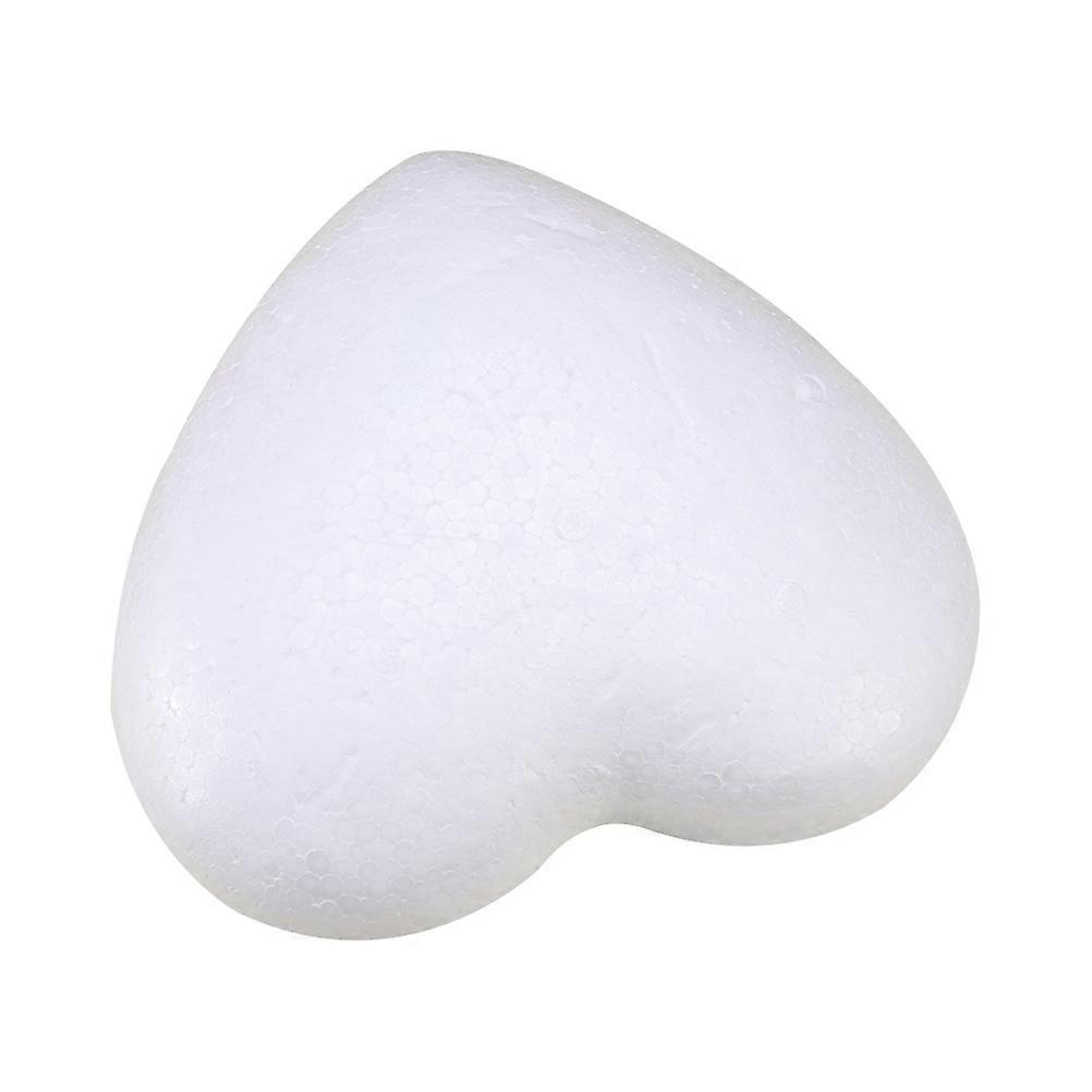 White Modeling Heart Foam for DIY Crafting 1Pcs Professional Model
