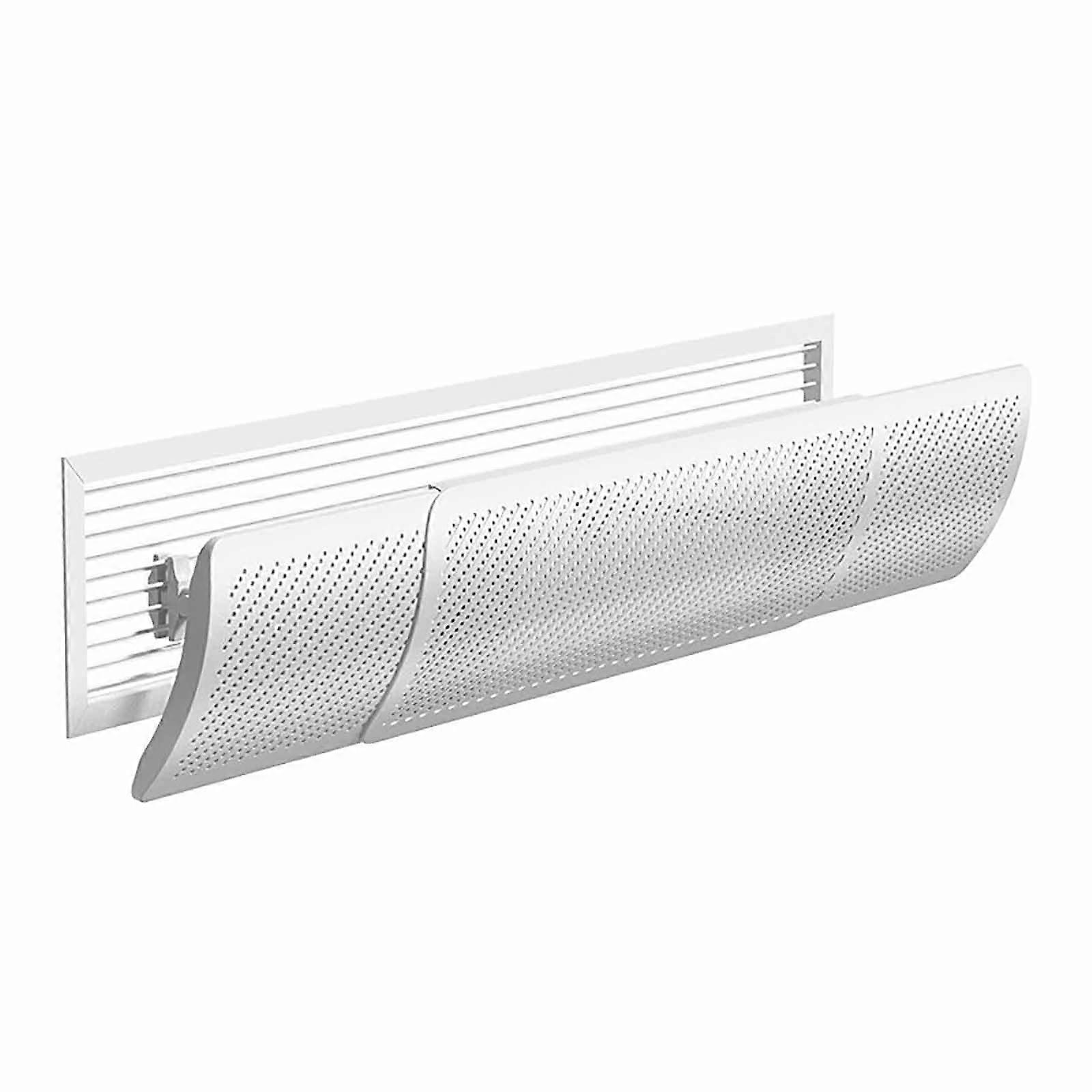 Adjustable Retractable Air Conditioner Deflector 37.7in, Universal AC Vent Diverter for Custom Airflow