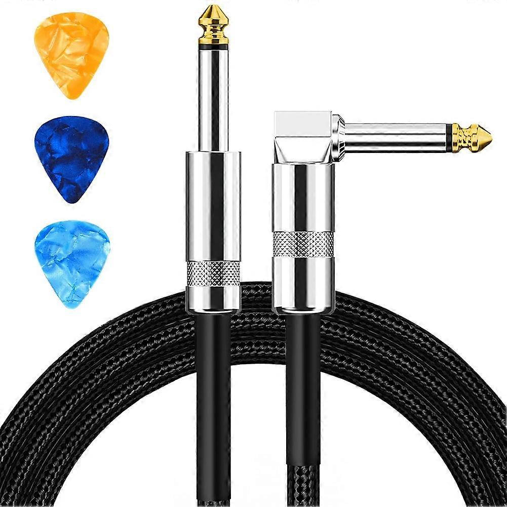 Gitarr Kabel Gitarr Sladd 10ft Gitarr AMP Sladd för Basgitarr & Elgitarr / Keyboard / Mandolin