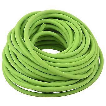 Elastico per esercizi con tubo in gomma Catapult Dub, verde, 10 m -LL