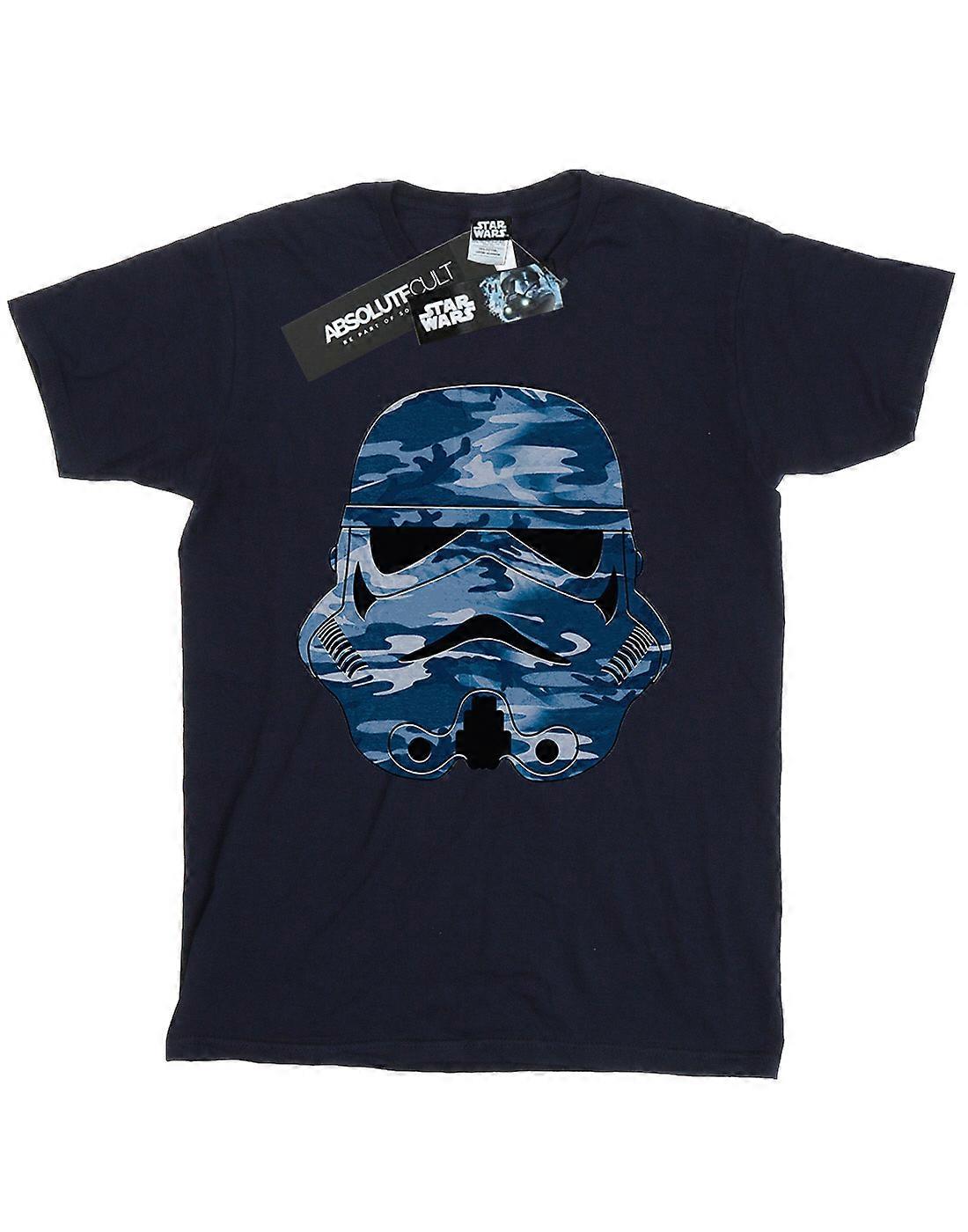 Star Wars Boys Stormtrooper Command Midnight Camo T-Shirt