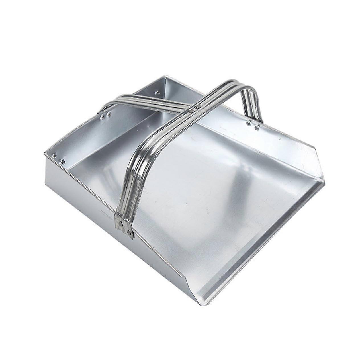 Mini Stainless Steel Dustpan Compact Durable for Kitchen Desktop Home and Office Cleaning