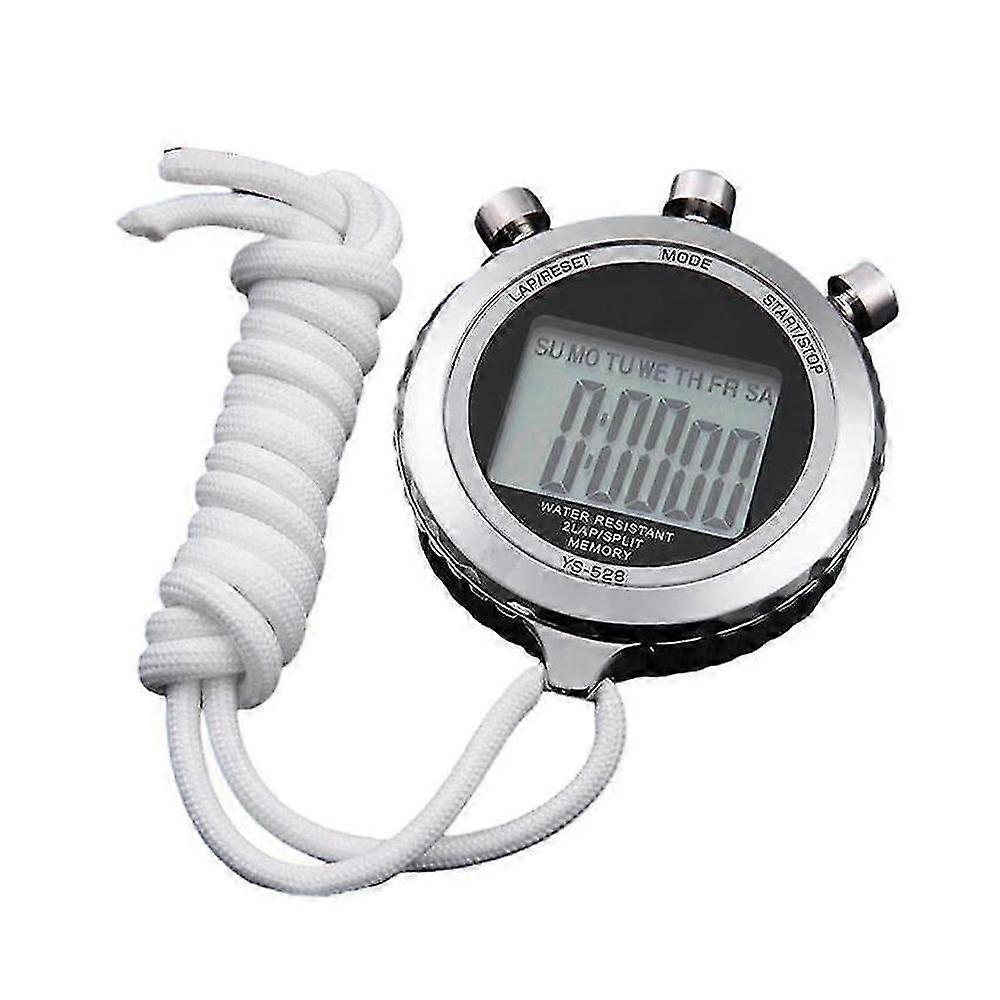Sport Timer Digital Stopwatch Multifunctional Waterproof Chronograph with Alarm