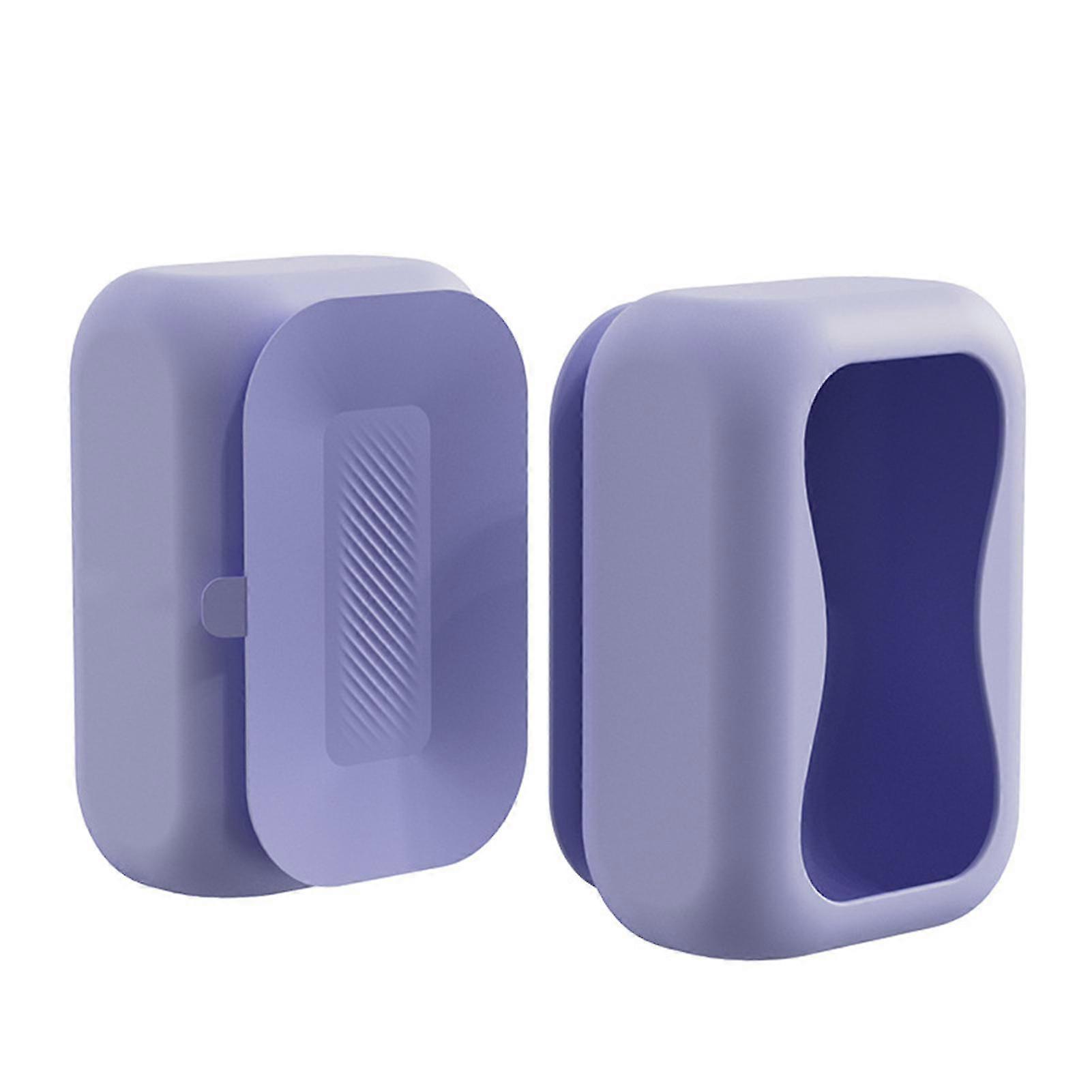 Soft Silicone Tissue Box with Suction Cup Stable Large Paper Towels Box for Bathroom