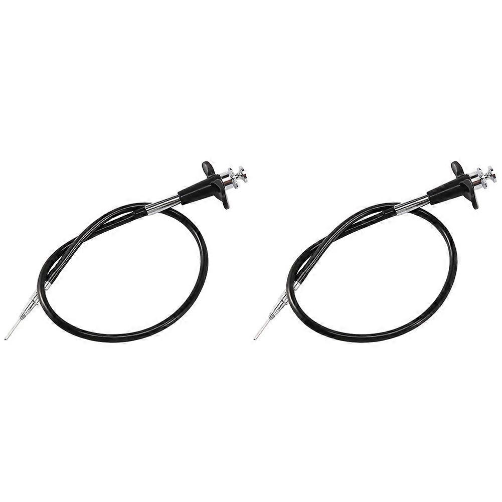 2 Pcs 16 Inch 40cm Mechanical Locking Camera Shutter Release Remote Control Cable Cord