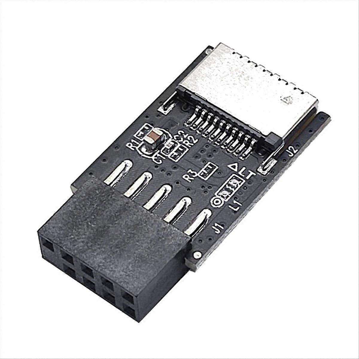 Expansion Card Module USB2.0 9PIN Female to TYPE-E A-KEY Adapter B
