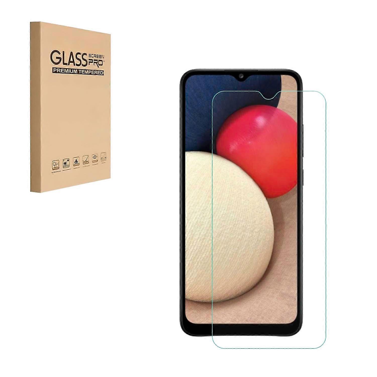 Tempered Glass Screen Protector for Samsung Galaxy A02S 9H AntiScratch Ultra Clear Touch Sensitive