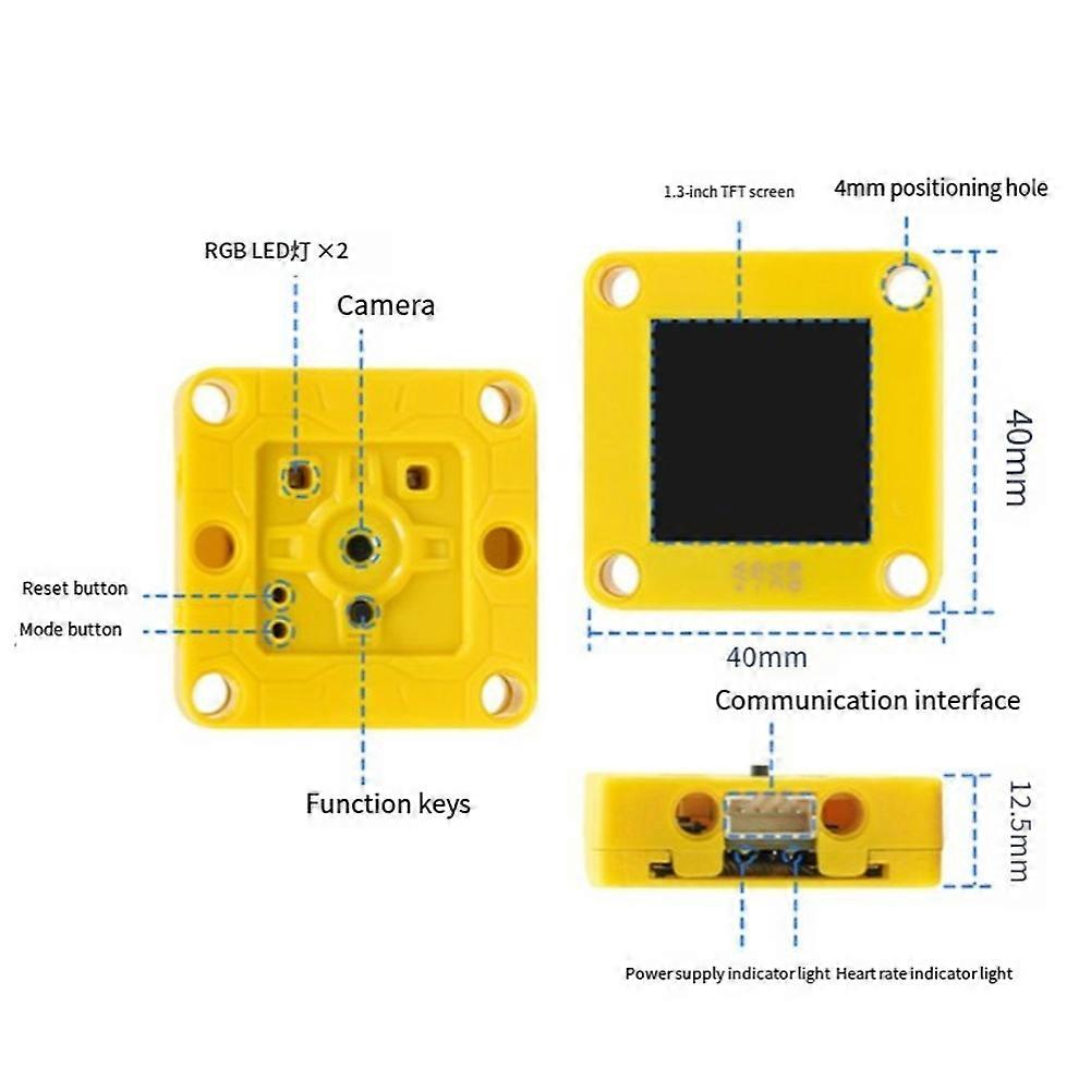 AI Vision Module Sengo1 AI Smart Maker Extension Kit Compatible Blocks for Arduino&Micropython&KidsBlock Programming
