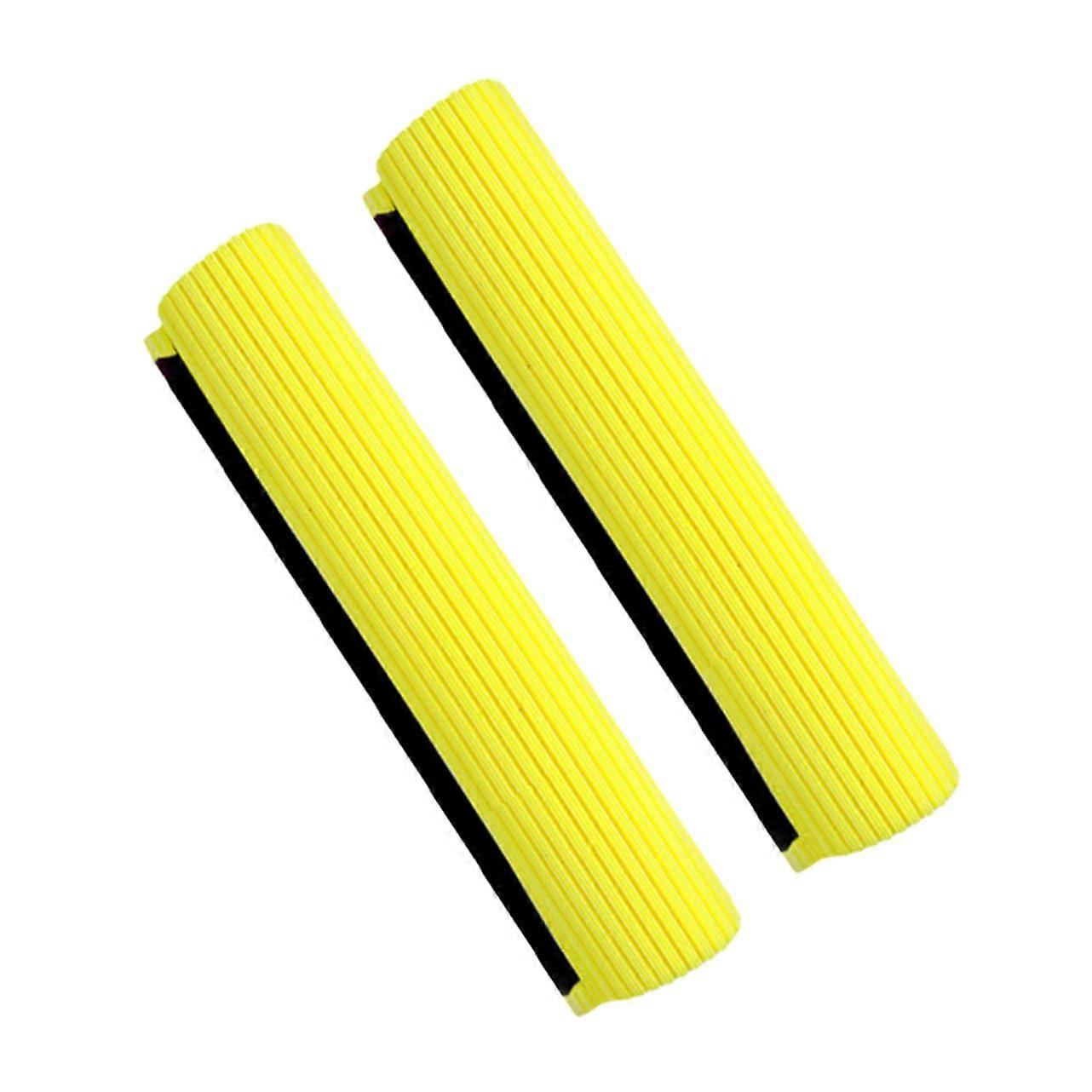 2pcs Cedar Sponge Mop Head Refills – Durable Roller Mop Replacement Heads for Quick Spill Absorption