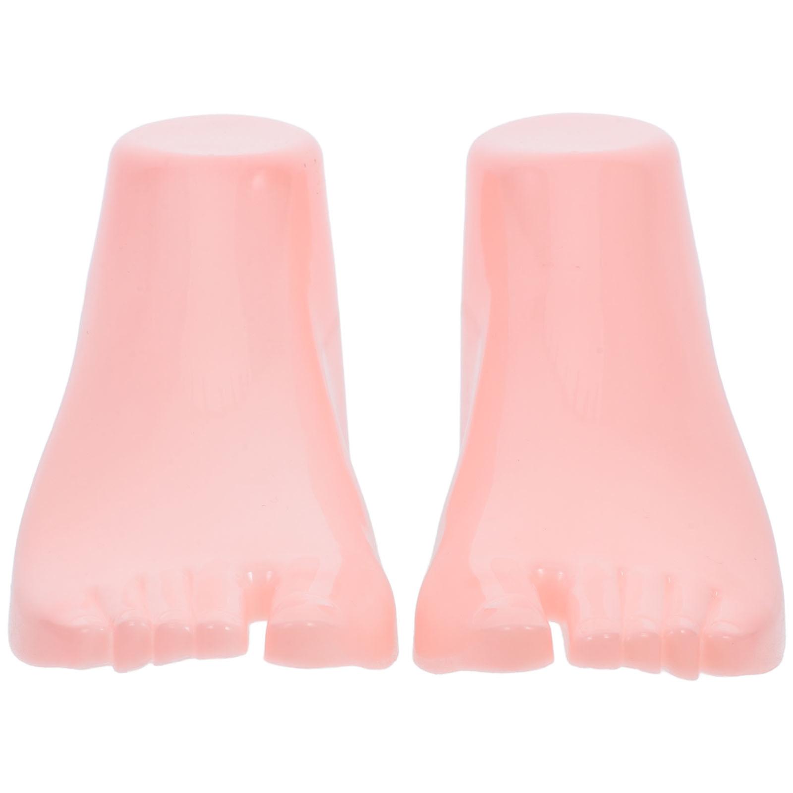 Mannequin for Sock Foot Model Display Stand for 2Pcs Foot Sock