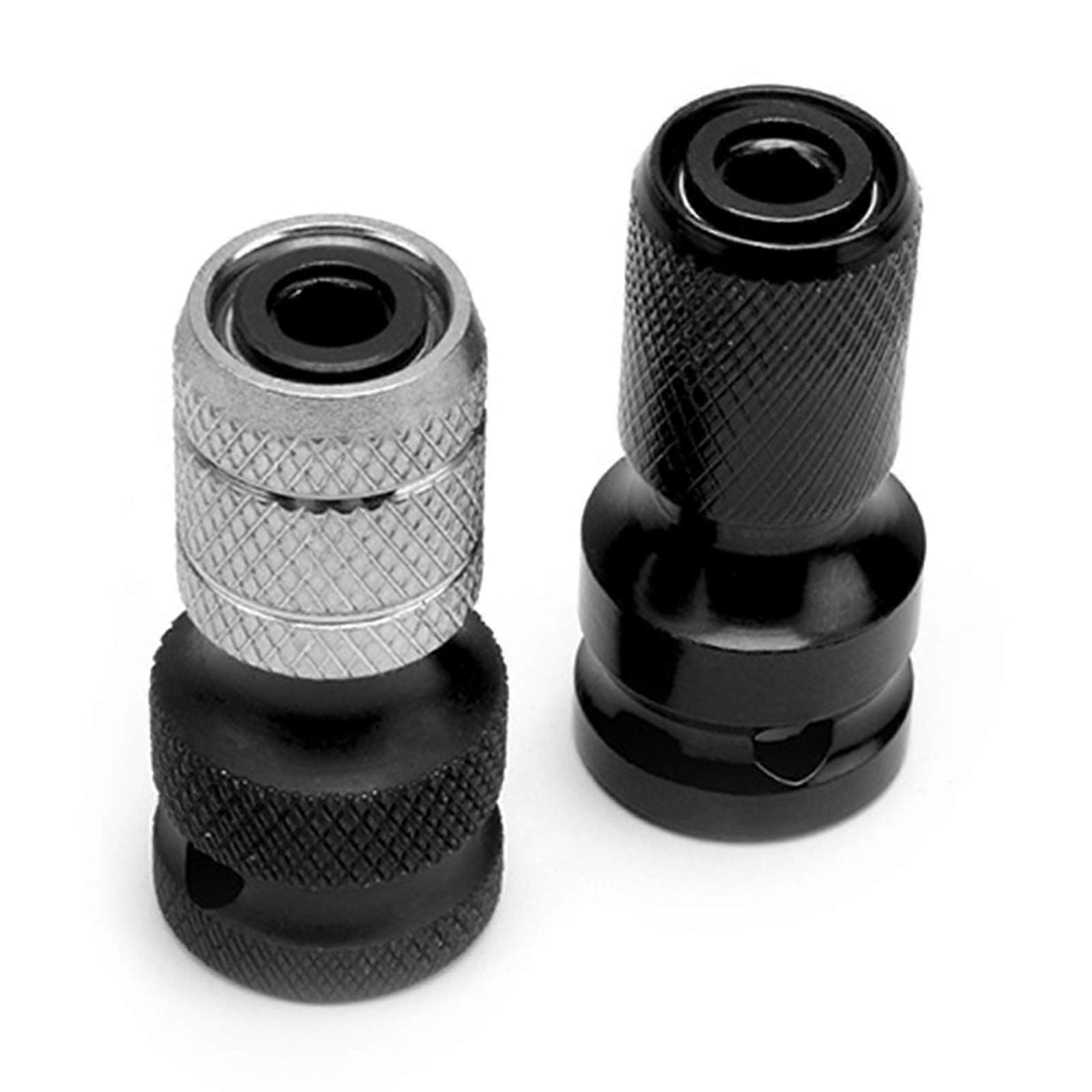 Hex Shank Socket Adapter Practical Socket Driver Quick Release Chuck Converters for Ratchet Wrench Screwdriver Bit