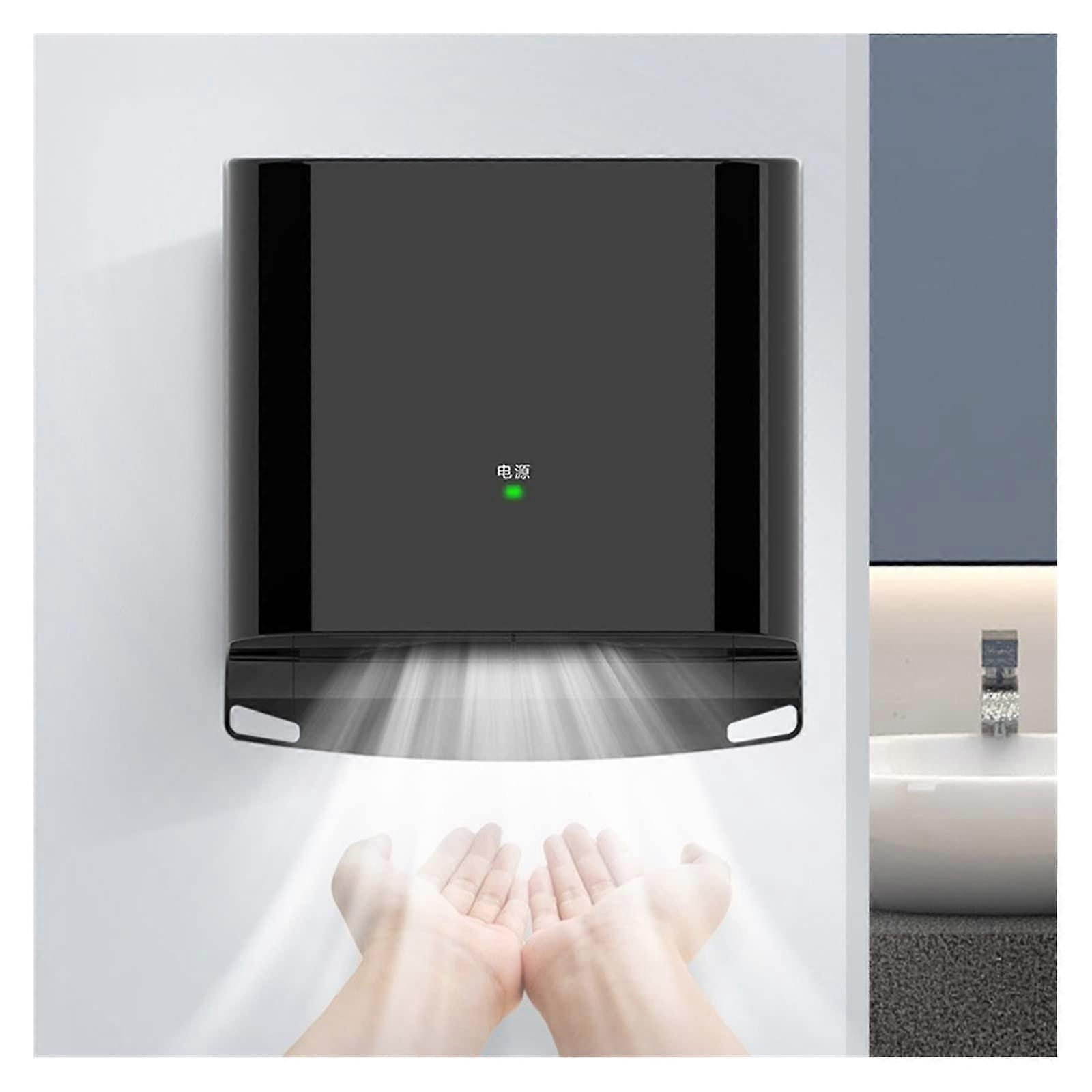 Automatic Hand Dryer with Speed Smart Sensor, Wall Mounted for Bathroom, Nero C Finish
