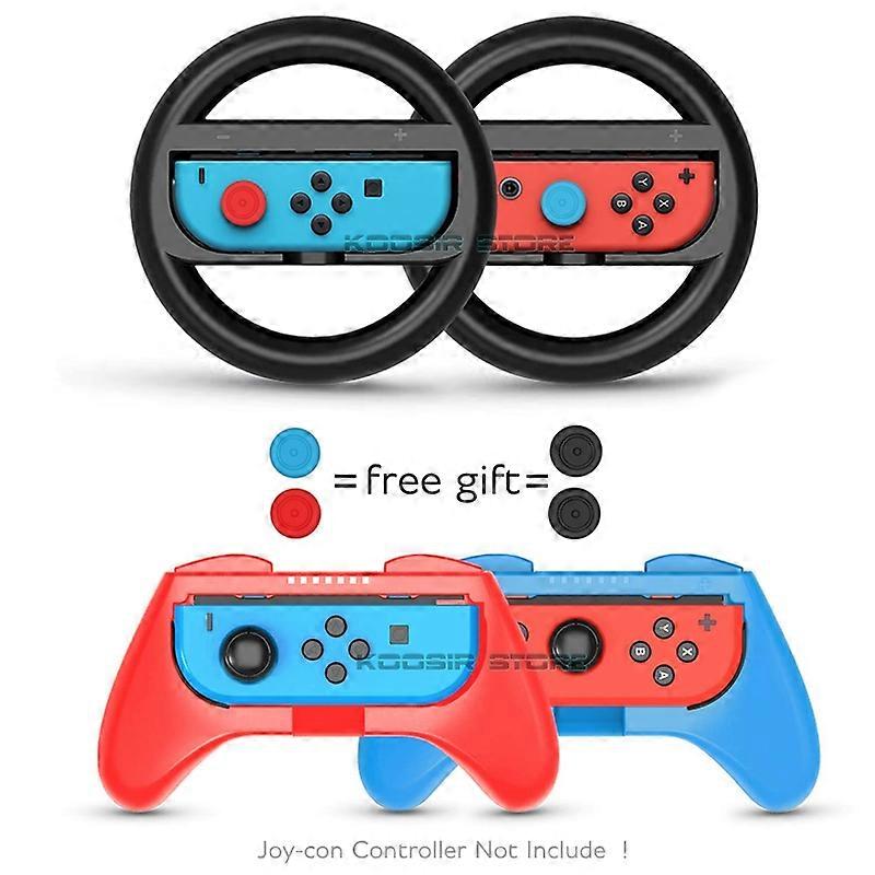 Sada príslušenstva pre Nintendo Switch, rukoväť na volant Joy-Con Racing, chránič Joy-Con pre Nintendo Switch pre Nintendo Switch S