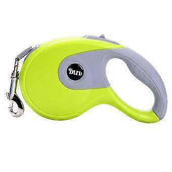 3m / 10ft Retractable Pet Dog Cat Puppy Traction Rope Walking Lead Leash Green