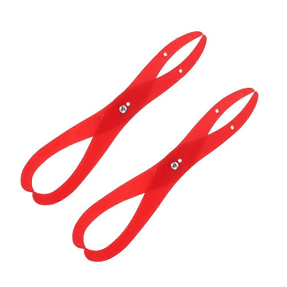 Clay Pottery Tool Plastic Caliper for Measuring Use 4Pcs