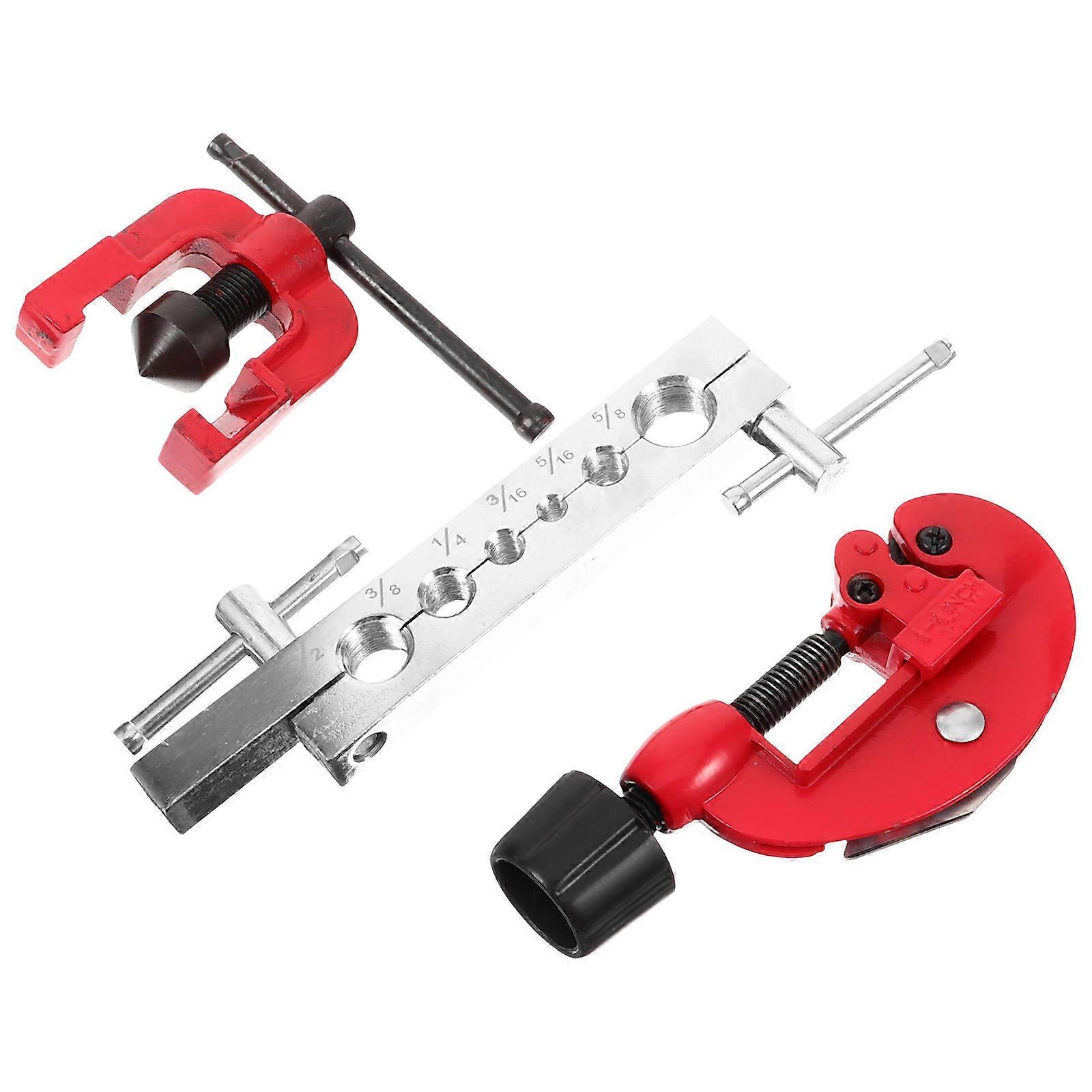 1 Set Pipe Flaring Tool Refrigeration Tube Expander Mutifuctional Flaring Tool Kit