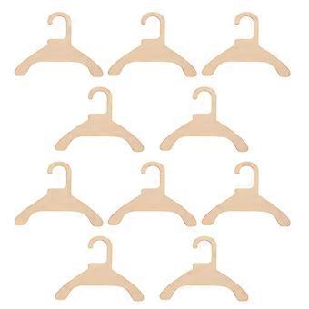 Kleiderständer aus Holz für Haustiere, 10er-Set, Beige