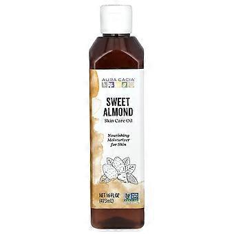 Aura Cacia, Hautpflegeöl, Süßmandel, 16 fl oz (473 ml)