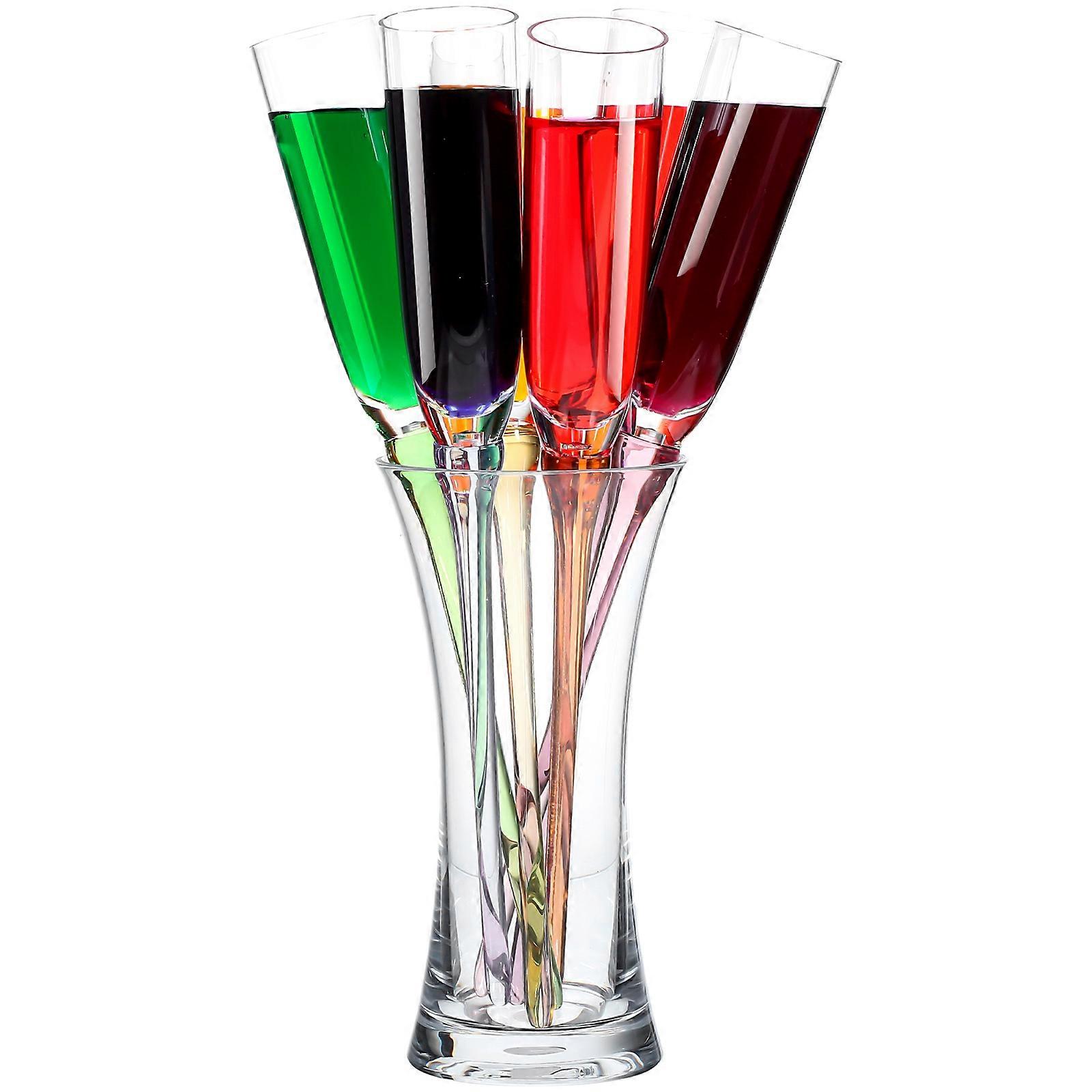 Colored Goblets Acrylic Material Wedding Decoration 1Set