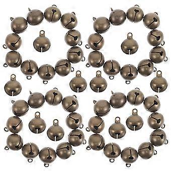 50 kleine Vintage-Metallglöckchen für Bastelarbeiten und Haustiere