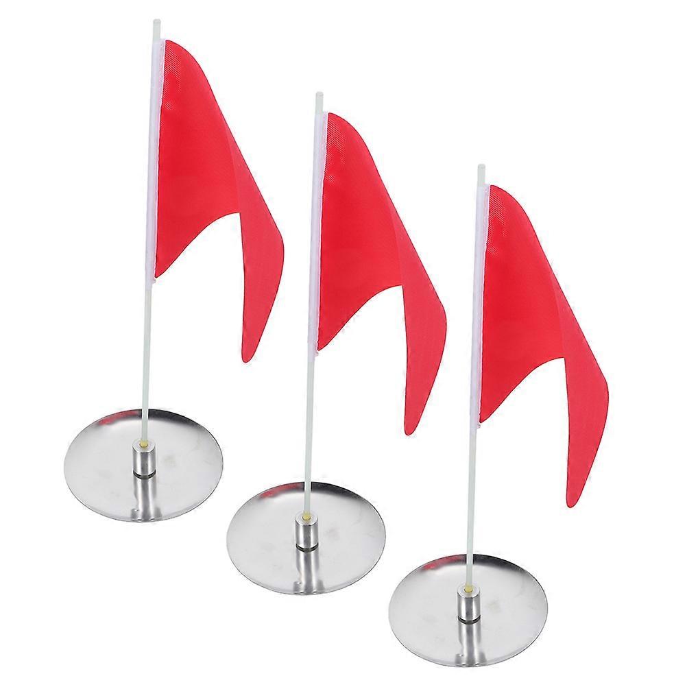 Durable Fruit Green Flagpole with 3Sets Golf Putting Practice Cup