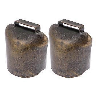 2Pcs Cattle Bells Pet Collar Ornaments Farming Accessories Grazing Supplies
