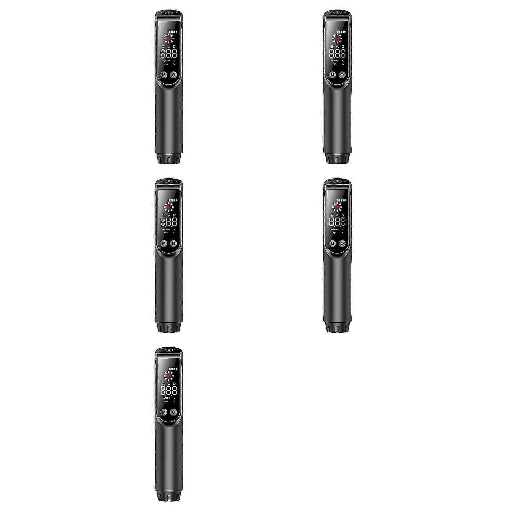 5X Non-Contact Alcohol Tester, High-Precision Breathalyzer with HD Large Screen, LED Light Indicator,Flashlight Function