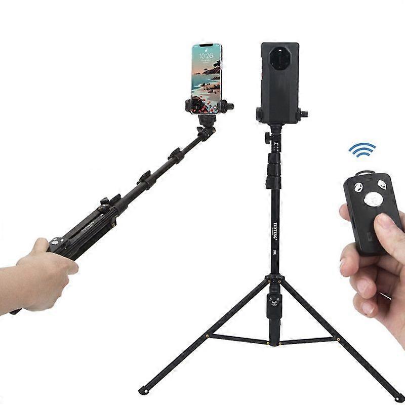 Tripod Sfie Stick Phone With Bluetooth Remote Control