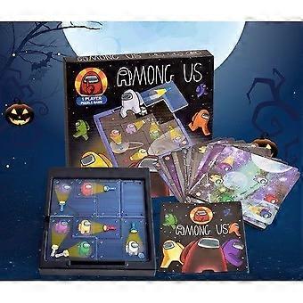 Among Us Board Card Game - Interactive Puzzle for Kids, 60 Levels, Develops Logic & Critical Thinking, 2+ Players