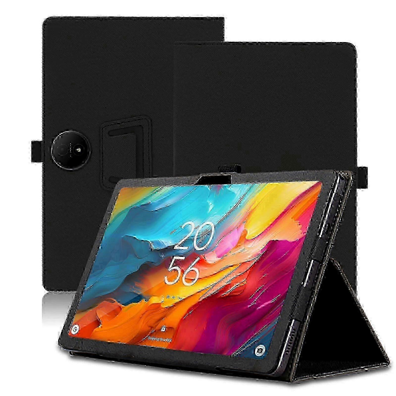 Capa de couro texturizada para tablet TCL Nxtpaper 14 de 14,3 polegadas: Capa completa para tablets TCL_cdb2