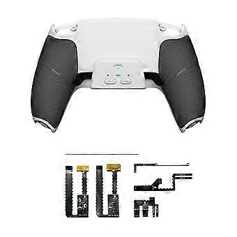 For PS5 Controller Back Button Rear Shell with 2 Metal Rear Buttons for PS5 Controller BDM-030/040/050/060