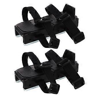 1 par de patins de gelo ajustáveis ​​para crianças com tiras de fixação, ideais para iniciantes e crianças pequenas, perfeitos para patinar na neve ou no gelo. Patins minimalistas com ótima estabilidade.