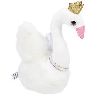 Tianshe Gongziwan Plush Crown Swan Doll Toy for Kids Soft Animal Stuffed