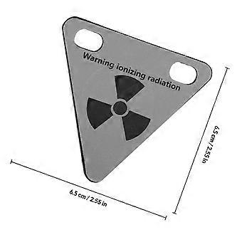 Safety Riding Warning Reflector for Riding Use 2Pcs Magnetic Triangle Stickers