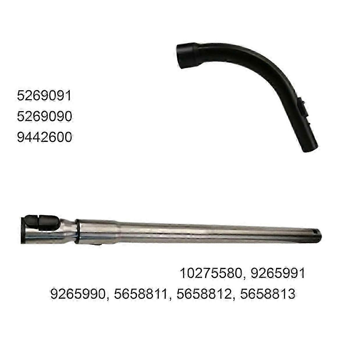 Telescopic Tube With Locking Function+Handle For Miele Vacuum Cleaner
