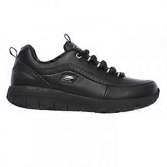 Skechers Womens/Ladies Elite Status Leather Trainers