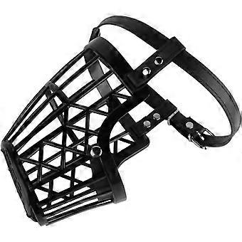Dog Muzzle for Whippet Soft Plastic Muzzle Adjustable Strap No Barking s