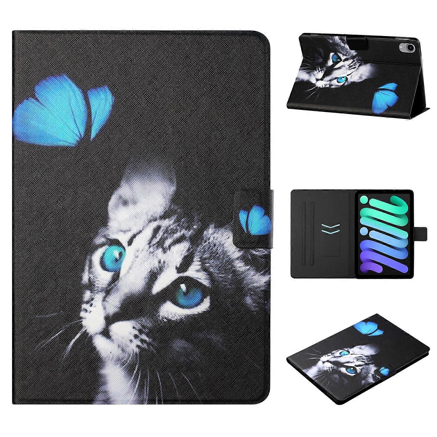 For Apple iPad 10.9 2022 10th Gen Faux Leather Tablet Case Design 53 Cover Cases