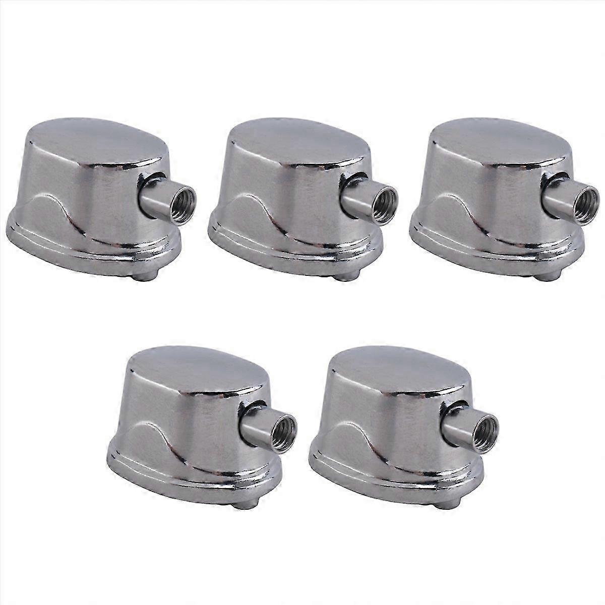 5PCS Silver Alloy D Kit Rectangular Claw Hook Lug Single End D Percussion Accessory Replacemen