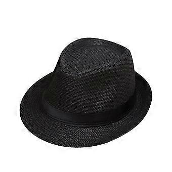 Hüte Kinder Sommer Strand Sonne Jazz Panama Trilby Fedora Gangster Cap Valentinstag Geschenke für Kinder St. Patrick's Day Dekorationen