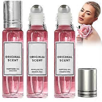 Opakowanie 3 sztuk damskich perfum z feromonami, zapach Venom, długotrwałe perfumy w roll-onie