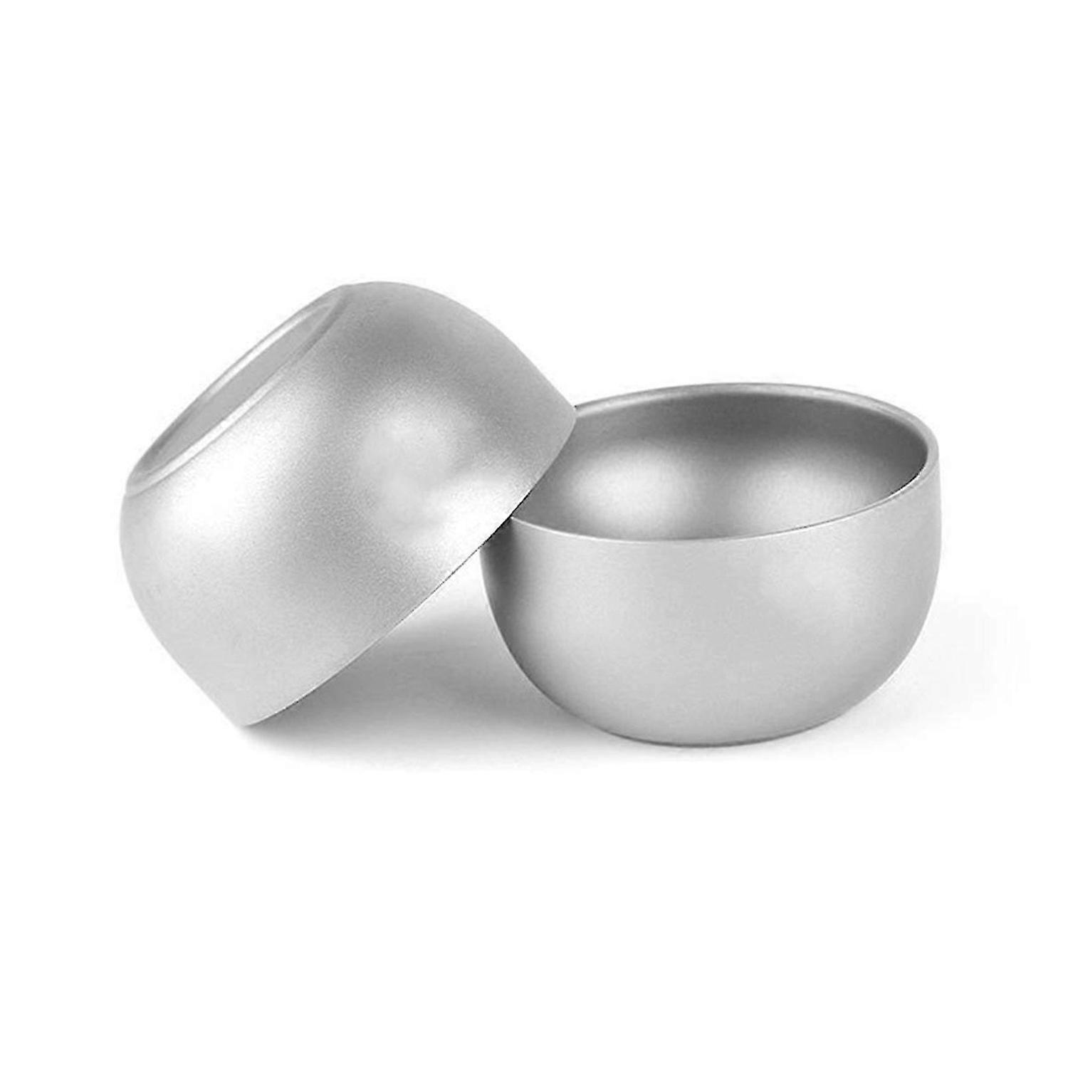 Titanium Cup Pure Titanium Tea Cup 45ml Double Layer 2PCS
