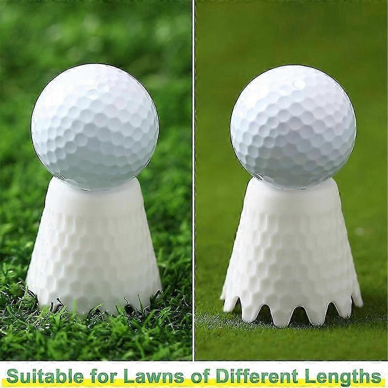 practice golf tees 8 pc set for home use