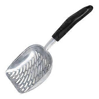 Cat Litter Scoop Aluminum Alloy Deep Sifter Shovel Long Handle 36 x 13.5 x 4.5 cm