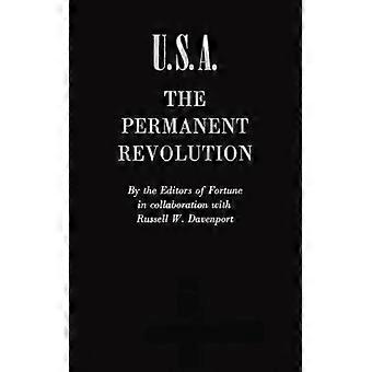EUA: A Revolução Permanente - Russell Wheeler Davenport - Capa dura - Livro em inglês - História
