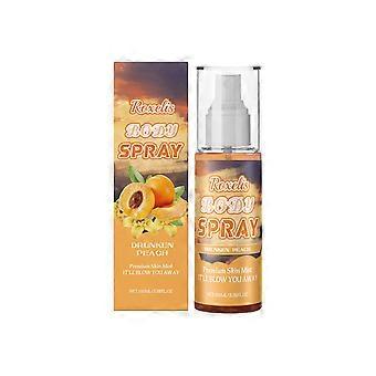 Roxelis Peach Champagne Body Spray, Long-Lasting Fresh Fragrance With Soft Tone And Multi-Layered Light Fragrance