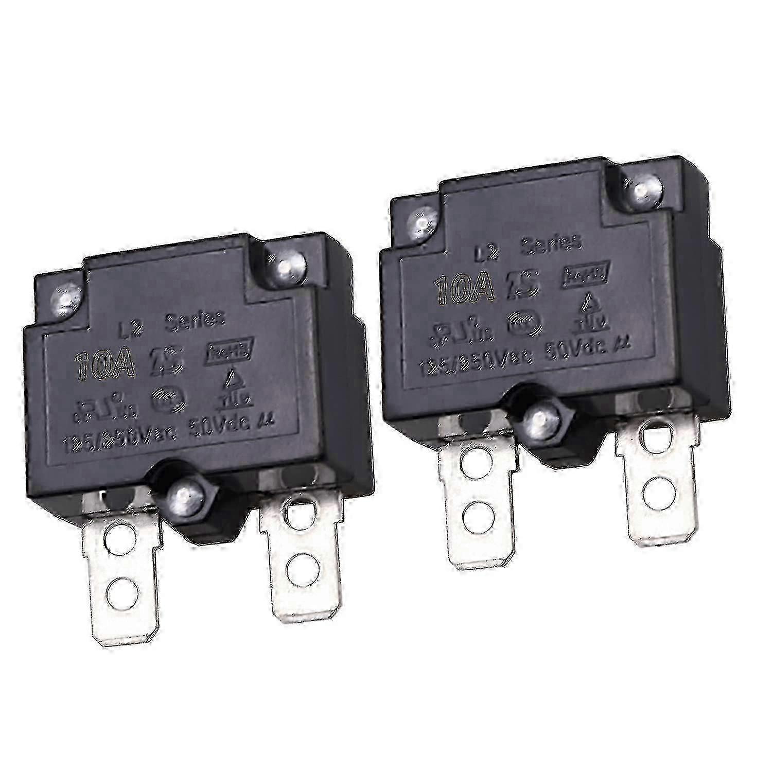 10A thermal circuit breaker automatic reset for 50V DC protector